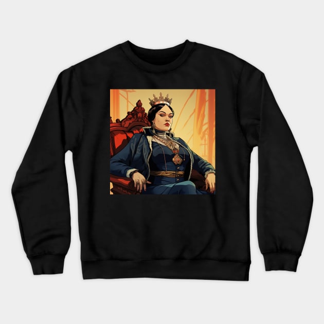 Queen Victoria Crewneck Sweatshirt by ComicsFactory